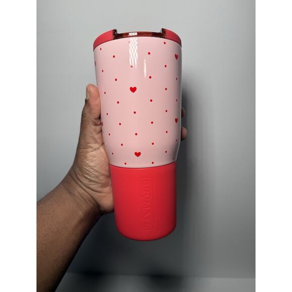 BruMate BE MINE Limited Edition Valentines Hearts 25oz Nav BNWT BNIB - Picture 5 of 7